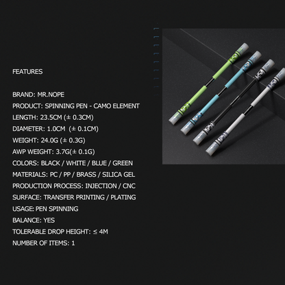 SPINNING PEN - CAMO ELEMENT
