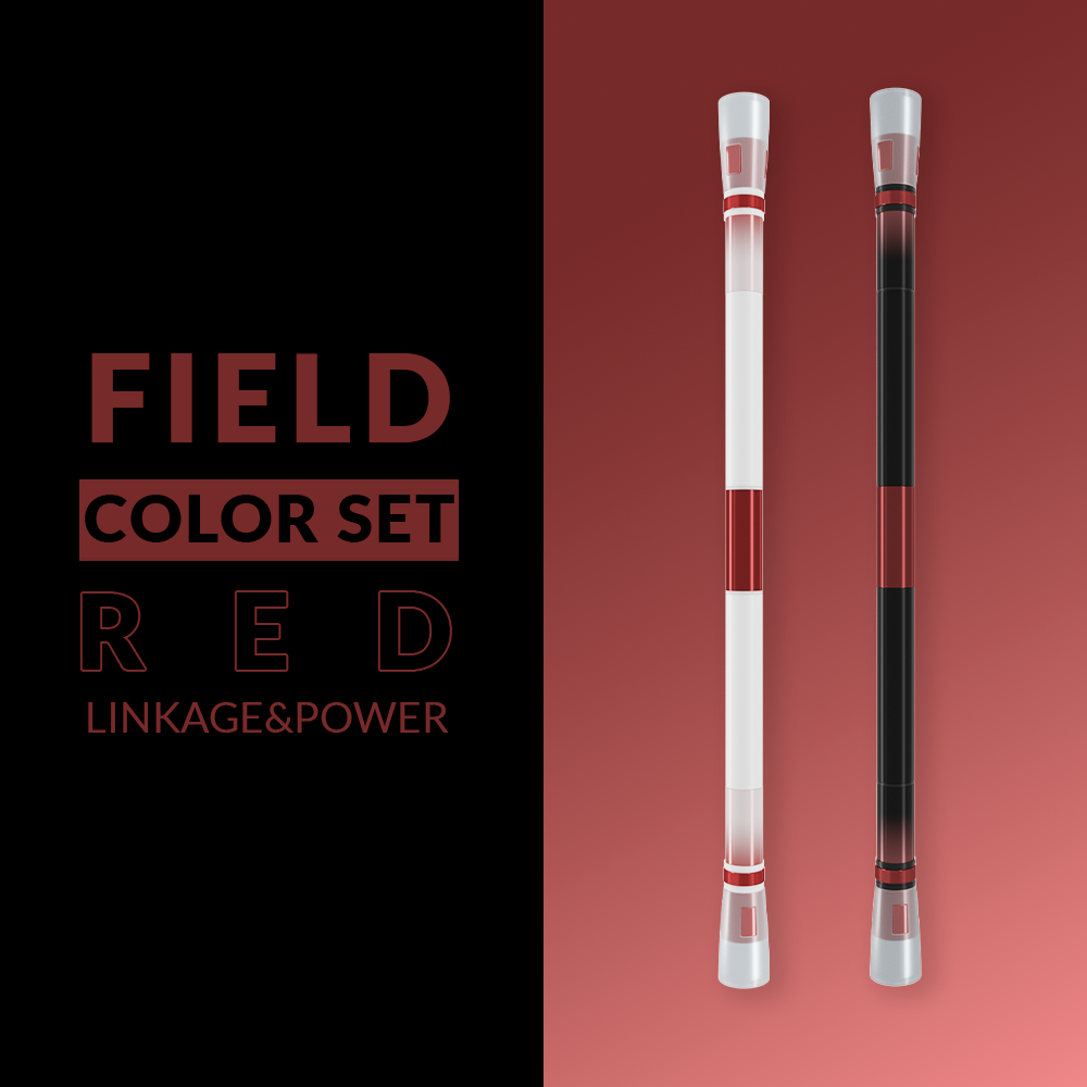 SPINNING PEN - GRADIENT FIELD RED SET