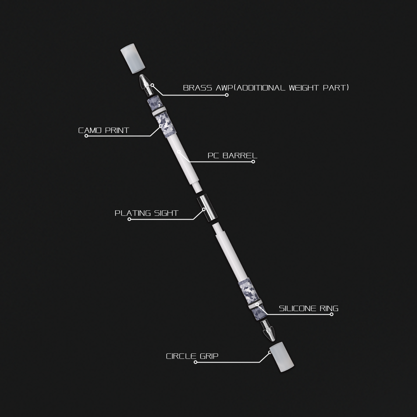 SPINNING PEN - CAMO ELEMENT