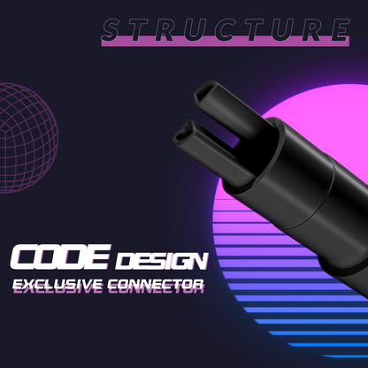 SPINNING PEN - GRADIENT FIELD (BLACK & PURPLE)