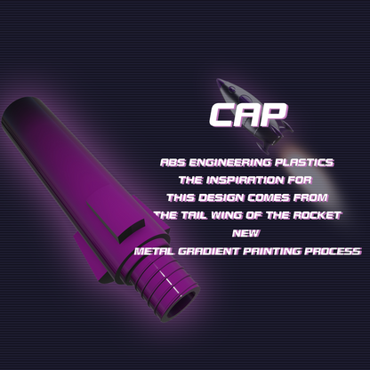 SPINNING PEN - GRADIENT FIELD (BLACK & PURPLE)