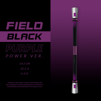 SPINNING PEN - GRADIENT FIELD (BLACK & PURPLE)